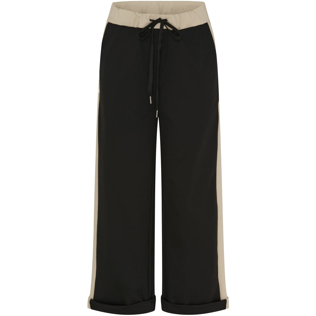 MARTA DU CHATEAU Marta du Chateau dame bukser MdcLupita 69236 Pant Black/Beige