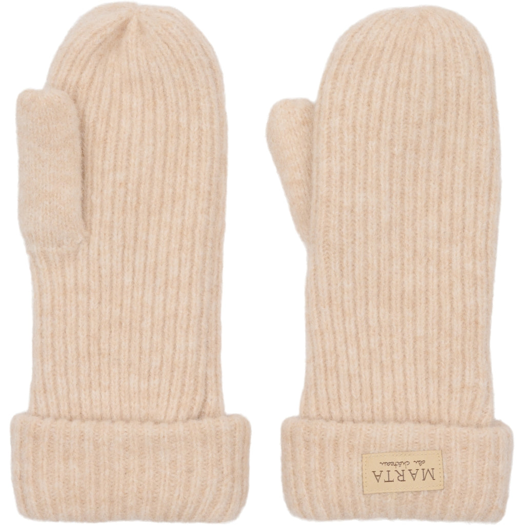 MARTA DU CHATEAU Marta du Chateau dame handsker Mitten 26208 Gloves Off White