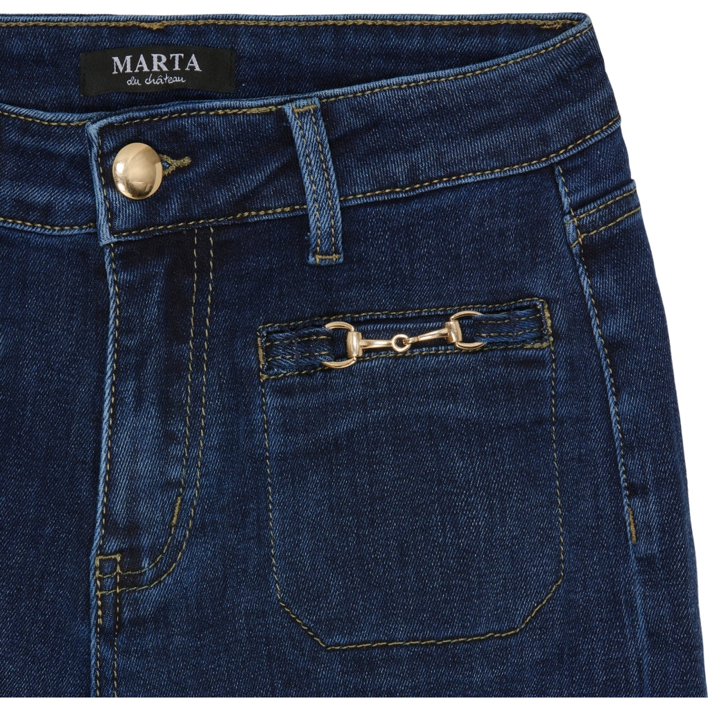 MARTA DU CHATEAU Marta du Chateau dame jeans MdcJeanett MDC192-JP26210 Jeans Denim