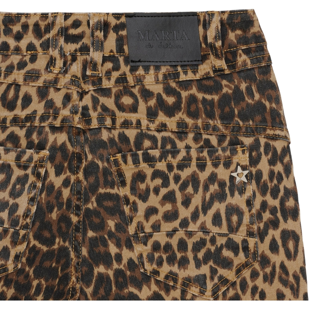 MARTA DU CHATEAU Marta du Chateau dame jeans MdcSilva MDC195-8174 Jeans Leopard