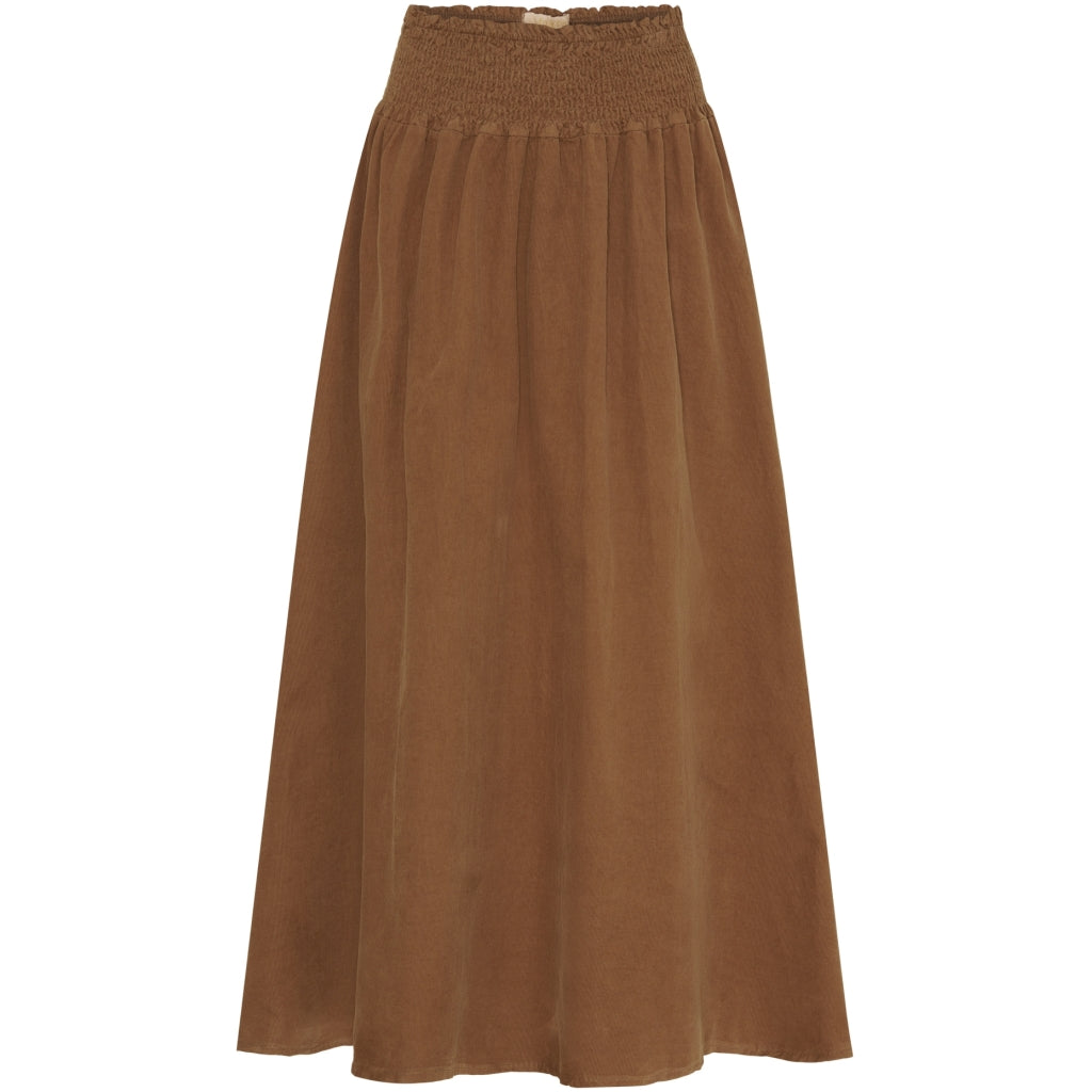 MARTA DU CHATEAU Marta du Chateau dam kjol MdcFrancoise 247465 Skirt DarkCamel4741