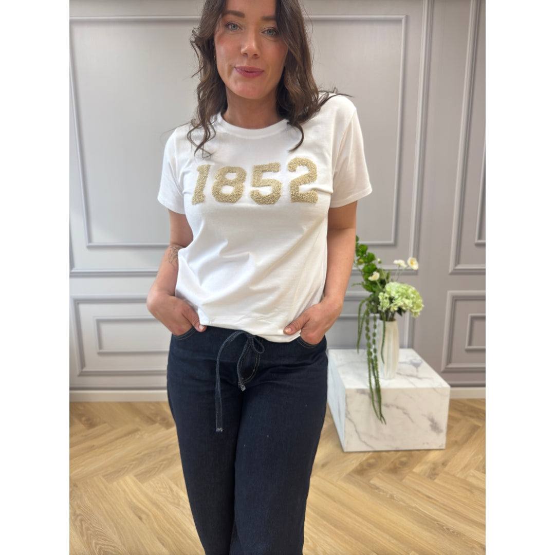 MARTA DU CHATEAU Marta du Chateau dame skjorte T-shirt White/beige