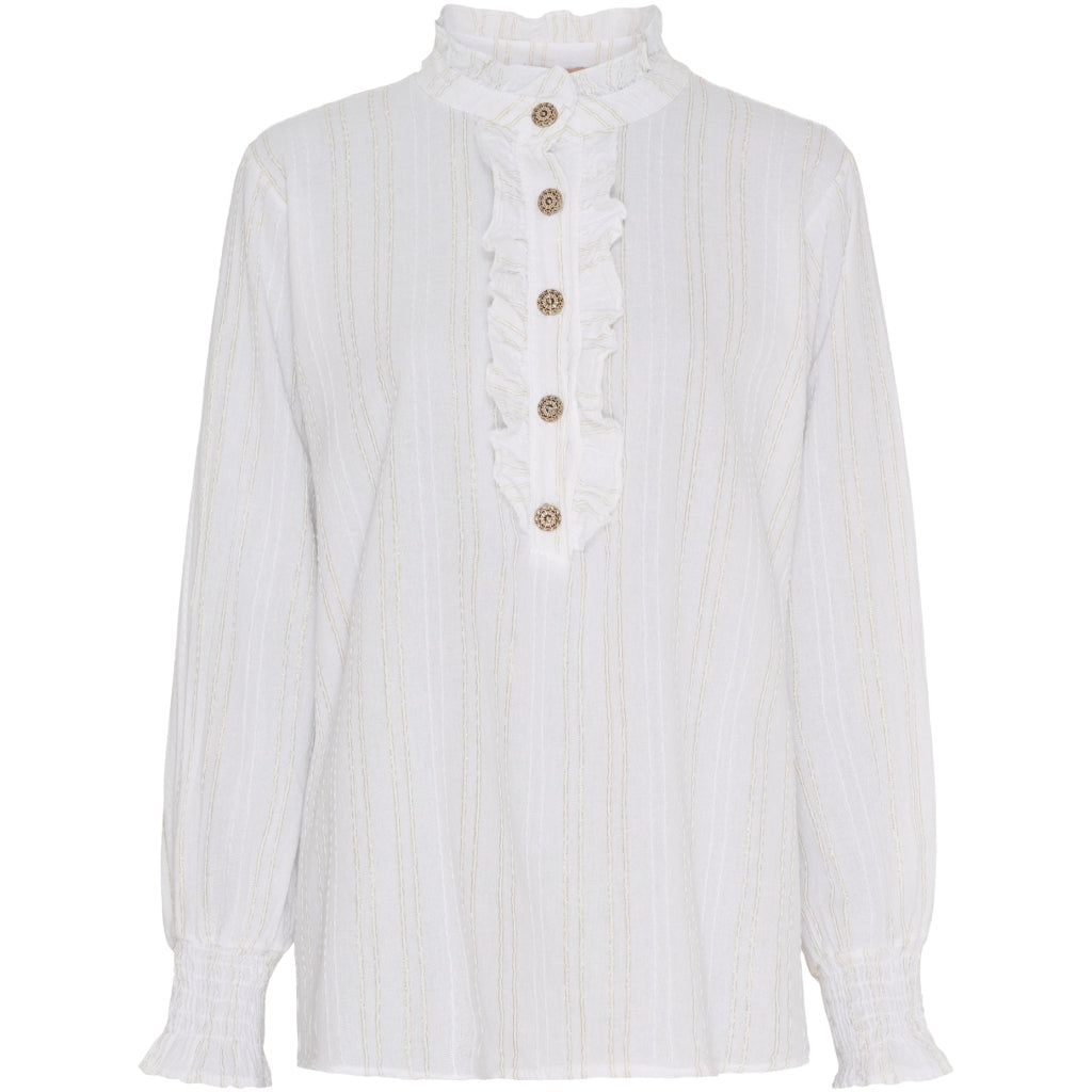 MARTA DU CHATEAU Marta du Chateau dame skjorte MdcBlanche 6681 Shirt Offwhite