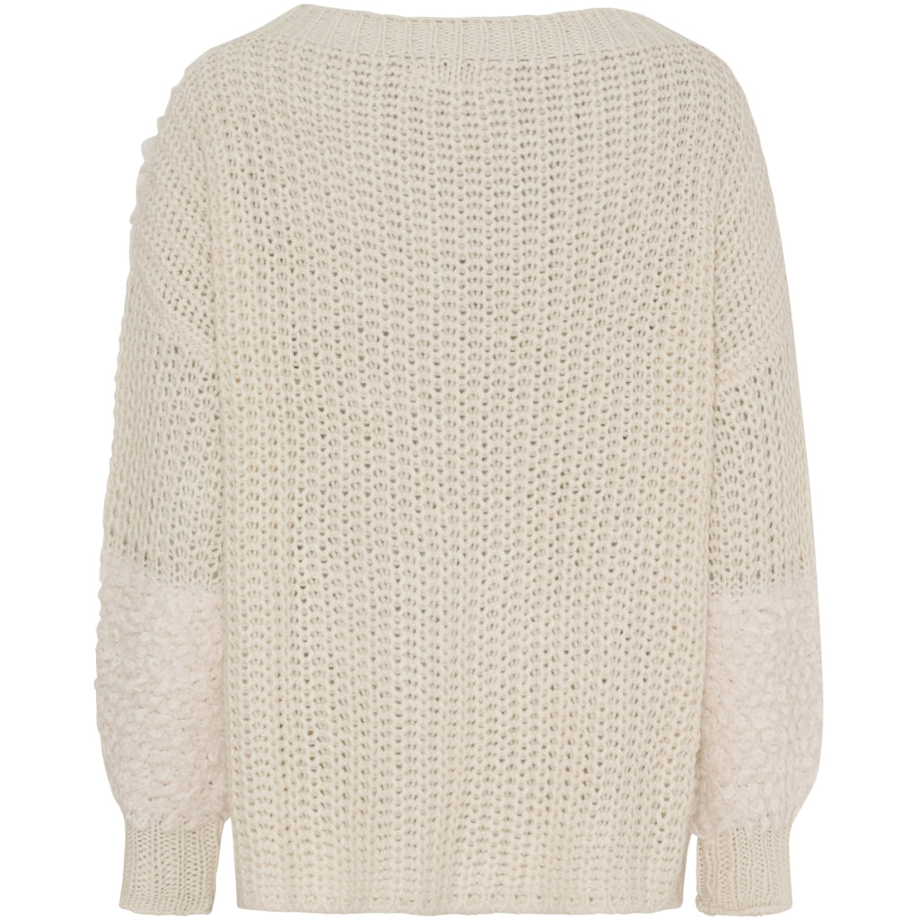 MARTA DU CHATEAU Marta du Chateau dame strik MdcDelphine 24504 Knit Calce/Panna