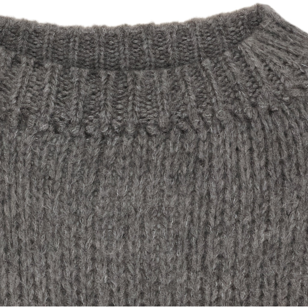 MARTA DU CHATEAU Marta du Chateau dame strik MdcSandrine 6022 Knit Medium Grey/Bubblegum