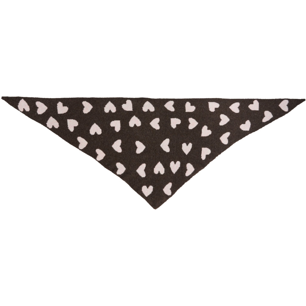 MARTA DU CHATEAU Marta du Chateau dame tørklæde MdcToppy BA-2868 Scarf Coffee/Pink