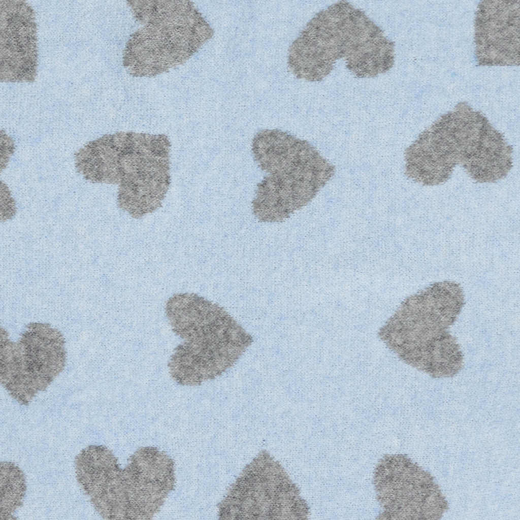 MARTA DU CHATEAU Marta du Chateau dame tørklæde MdcToppy BA-2868 Scarf Light blue