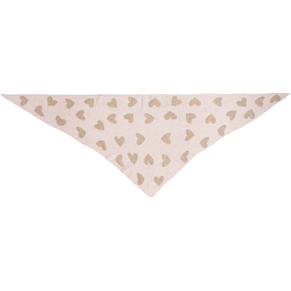 MARTA DU CHATEAU Marta du Chateau dame tørklæde MdcToppy BA-2868 Scarf Pink/Taupe