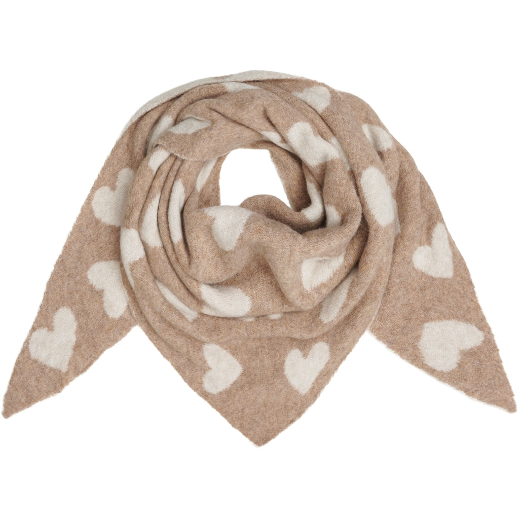 MARTA DU CHATEAU Marta du Chateau dame tørklæde MdcToppy BA-2868 Scarf Taupe