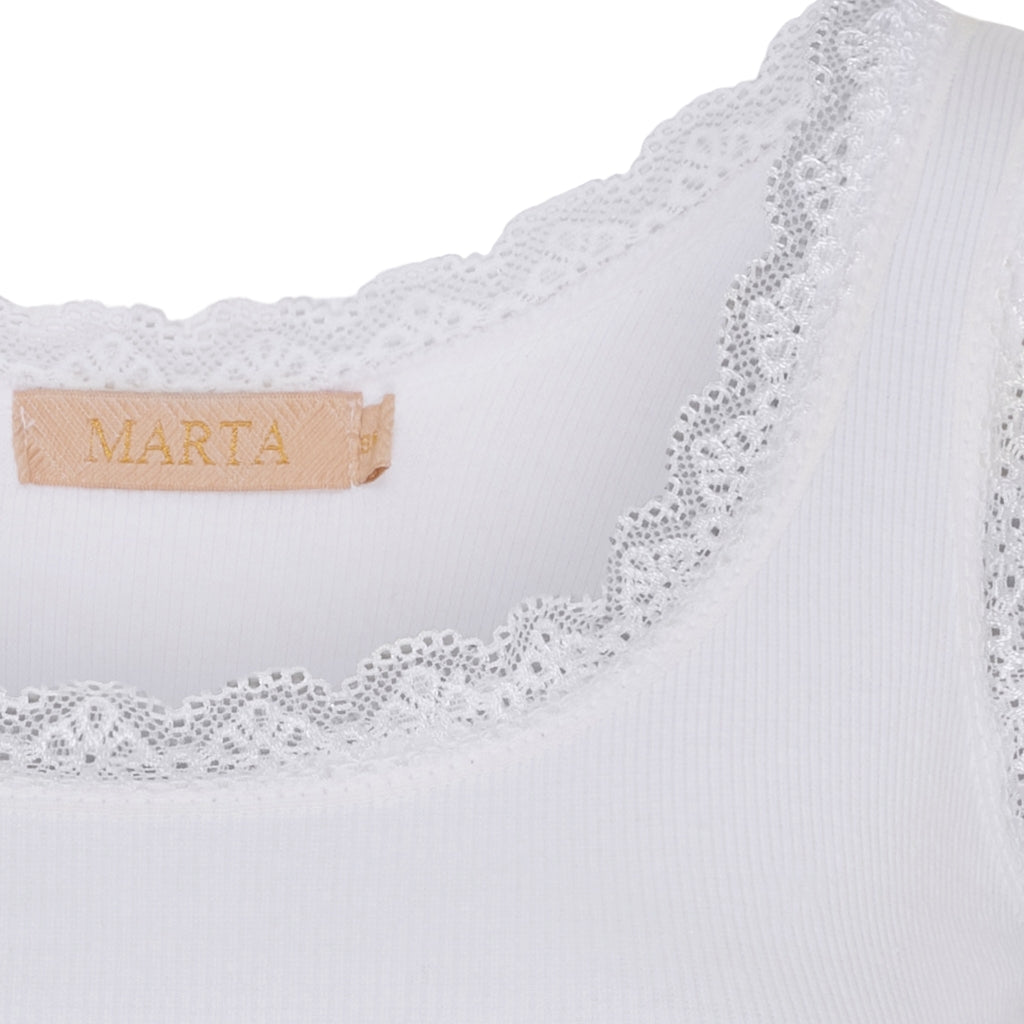 MARTA DU CHATEAU Marta du Chateau dame top MdcAngeline 2499 Top White