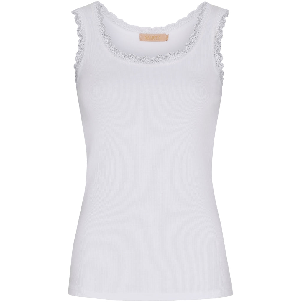 MARTA DU CHATEAU Marta du Chateau dame top MdcAngeline 2499 Top White