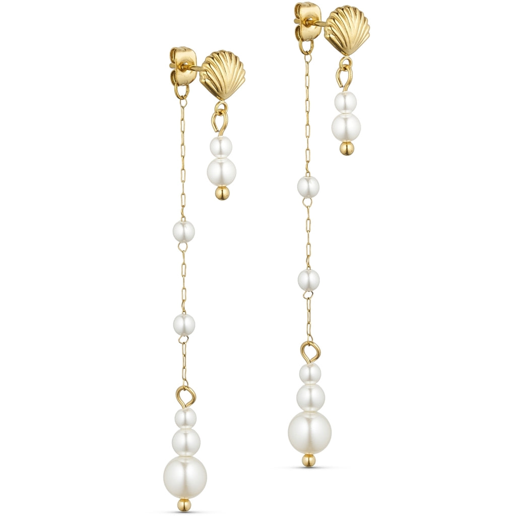 MARTA DU CHATEAU Marta du Chateau damörhängen MdcJanavi MDC17 Jewelry Gold Colour
