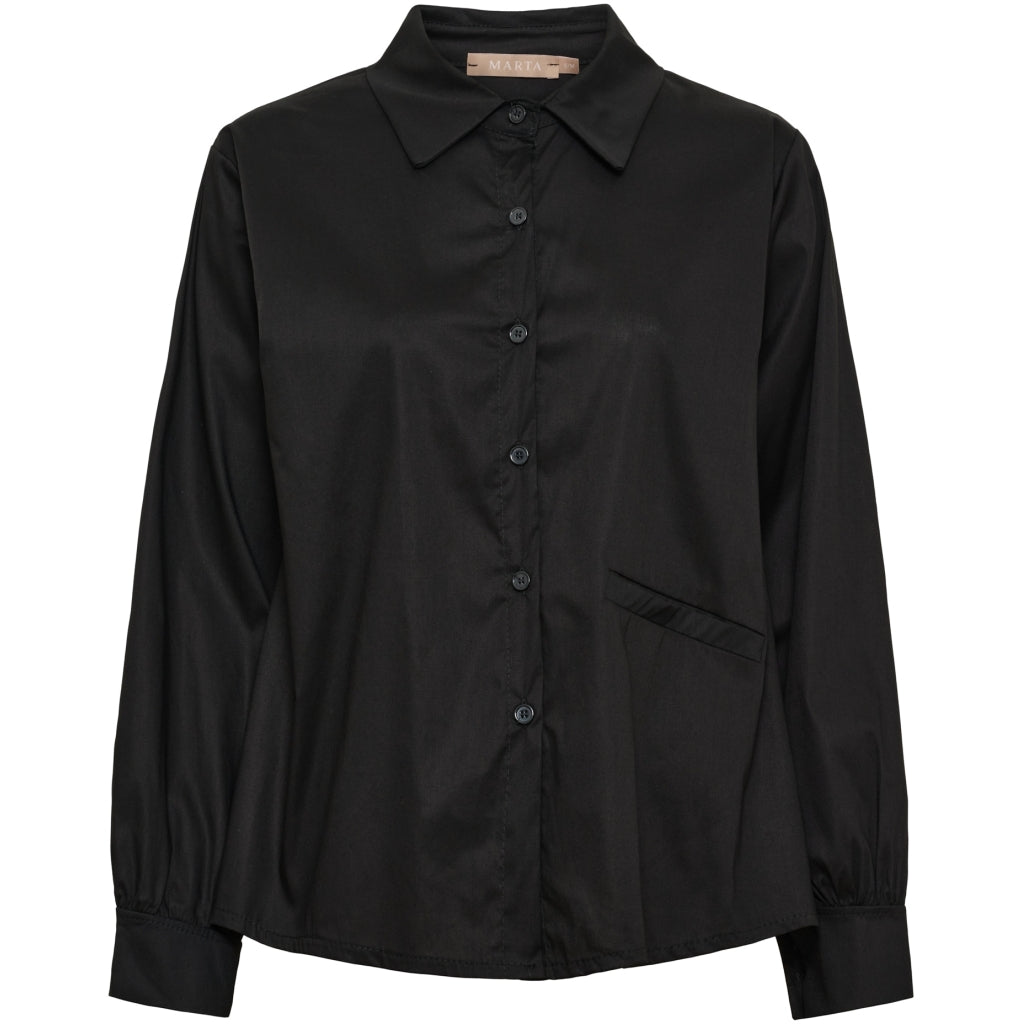 MARTA DU CHATEAU Marta du Chatrau Dam Skjorta MdcVaila 8926 Shirt Black