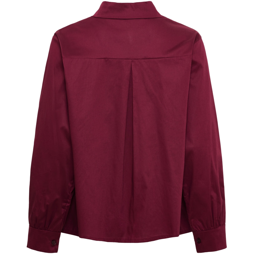 MARTA DU CHATEAU Marta du Chatrau Dam Skjorta MdcVaila 8926 Shirt Wine