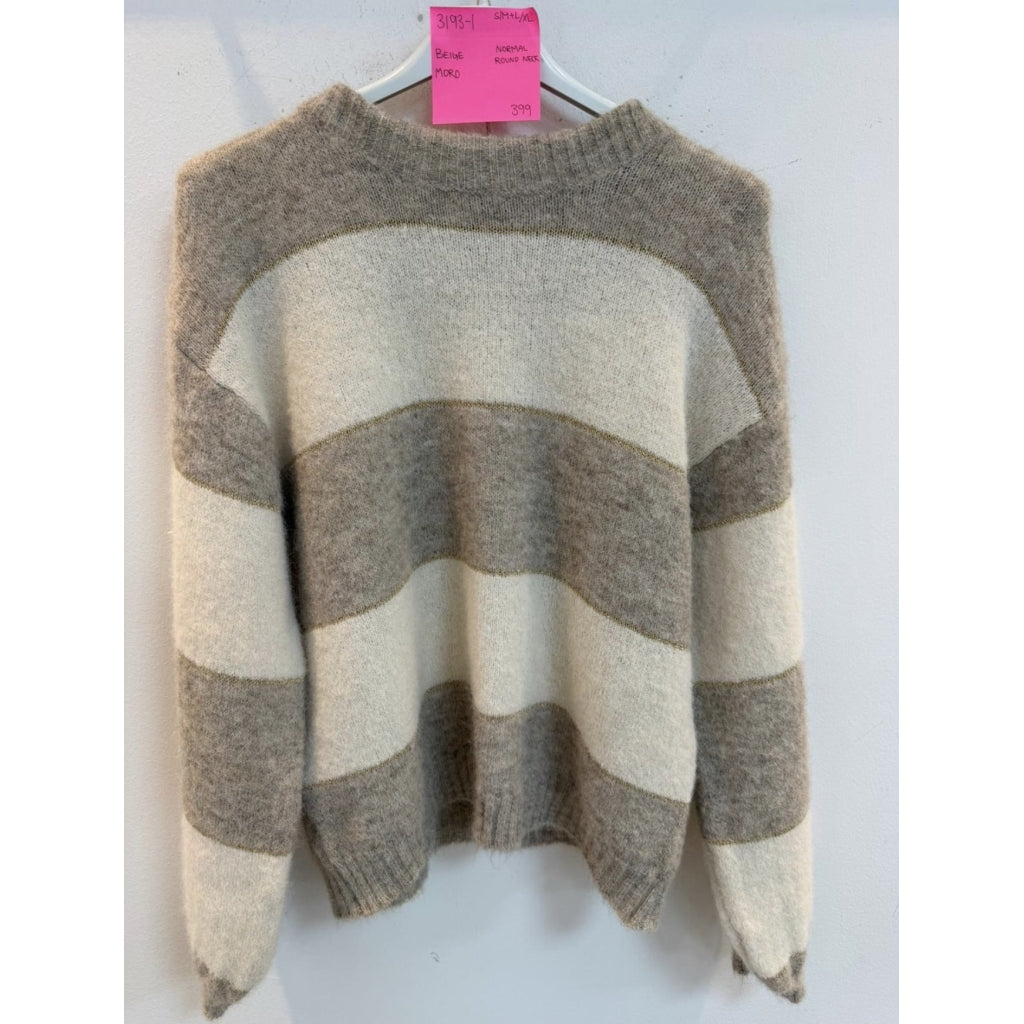 MARTA DU CHATEAU Marta du Cheatau Dam Stickad MdcWildflower 3193-1 Knit Beige