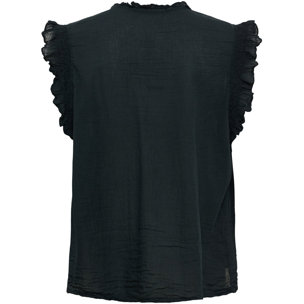 MARTA DU CHATEAU Marta du chateau Dam Blus MDCFAUNA 84380 Blouse Black
