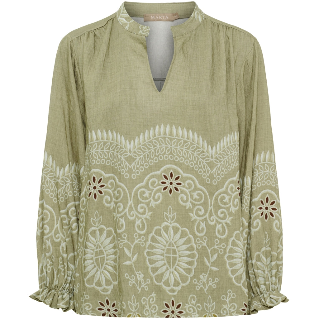 MARTA DU CHATEAU Marta du chateau Dam Blus MdcLinden 8567 Blouse Originale1034tpb