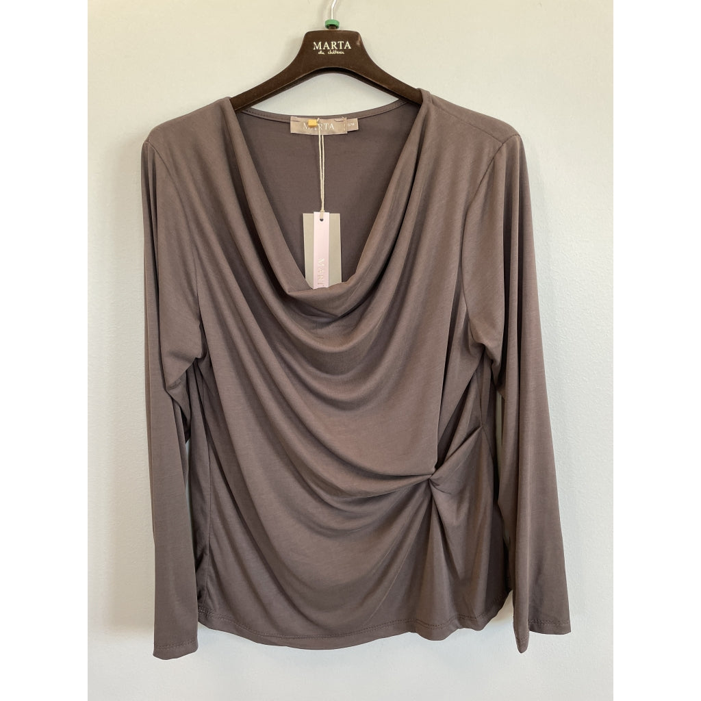 MARTA DU CHATEAU Marta du chateau Dam Blus MdcSoletta 7988 Blouse Moro