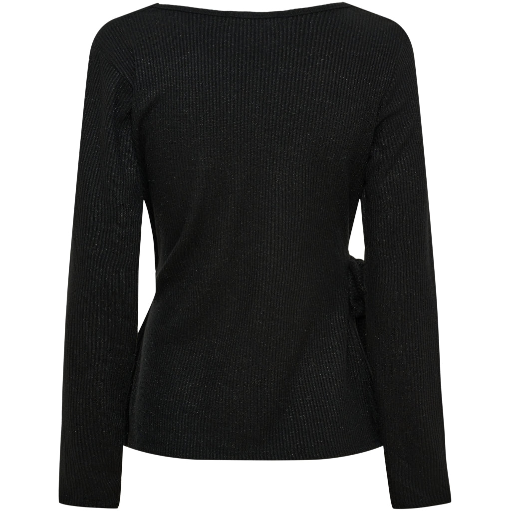 MARTA DU CHATEAU Marta du chateau Dam Blus MdcTalina 1612- Blouse Black