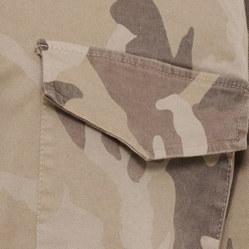 MARTA DU CHATEAU Marta du chateau Dam Jacka MdcMoonstone 68831 Jacket Beige camo