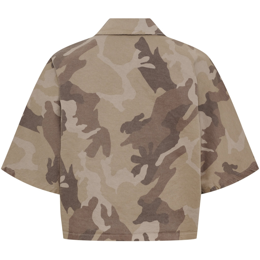 MARTA DU CHATEAU Marta du chateau Dam Jacka MdcQuartz 68815M Jacket Beige camo