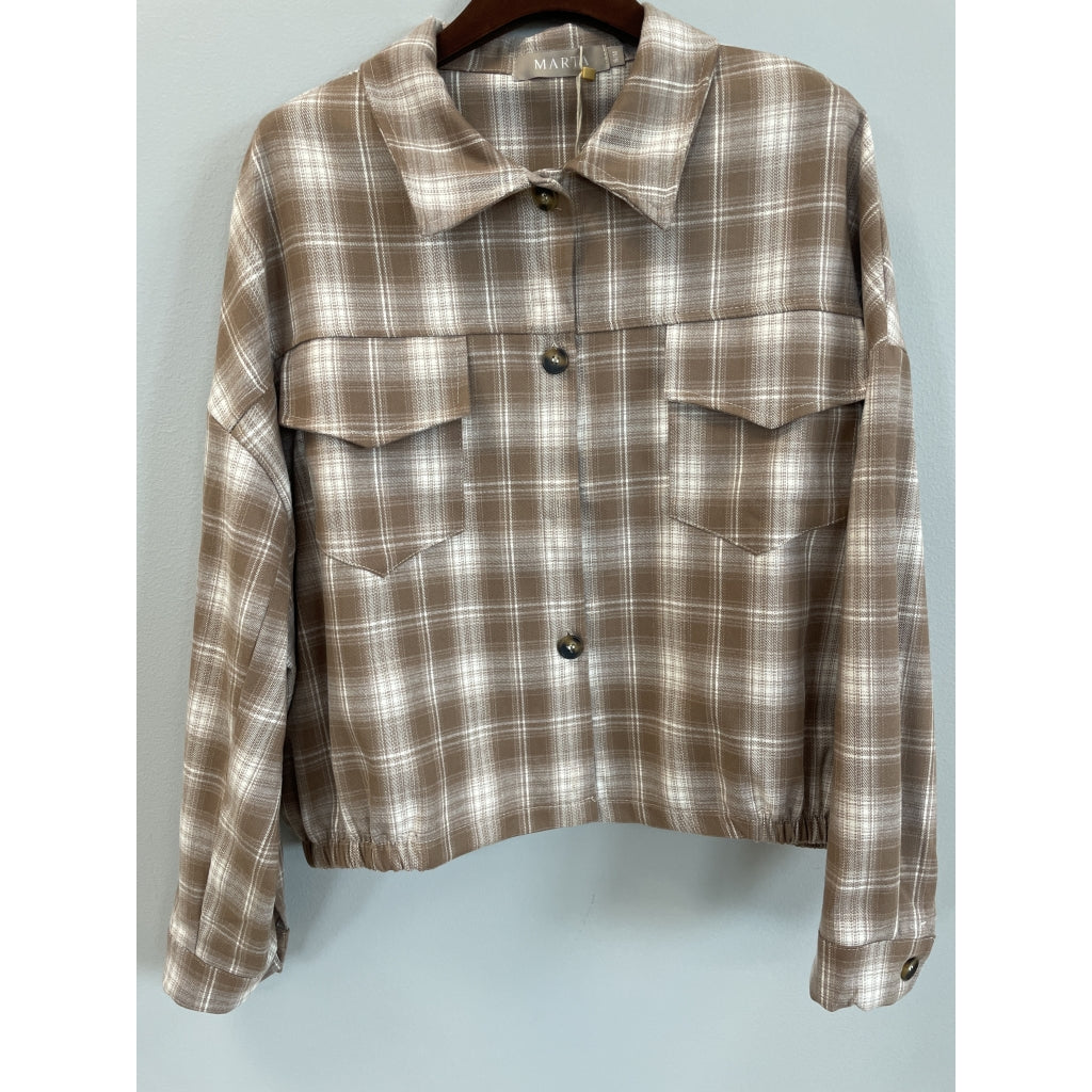 MARTA DU CHATEAU Marta du chateau Dam Skjorta MdcMarbella 268629 Shirt Beige
