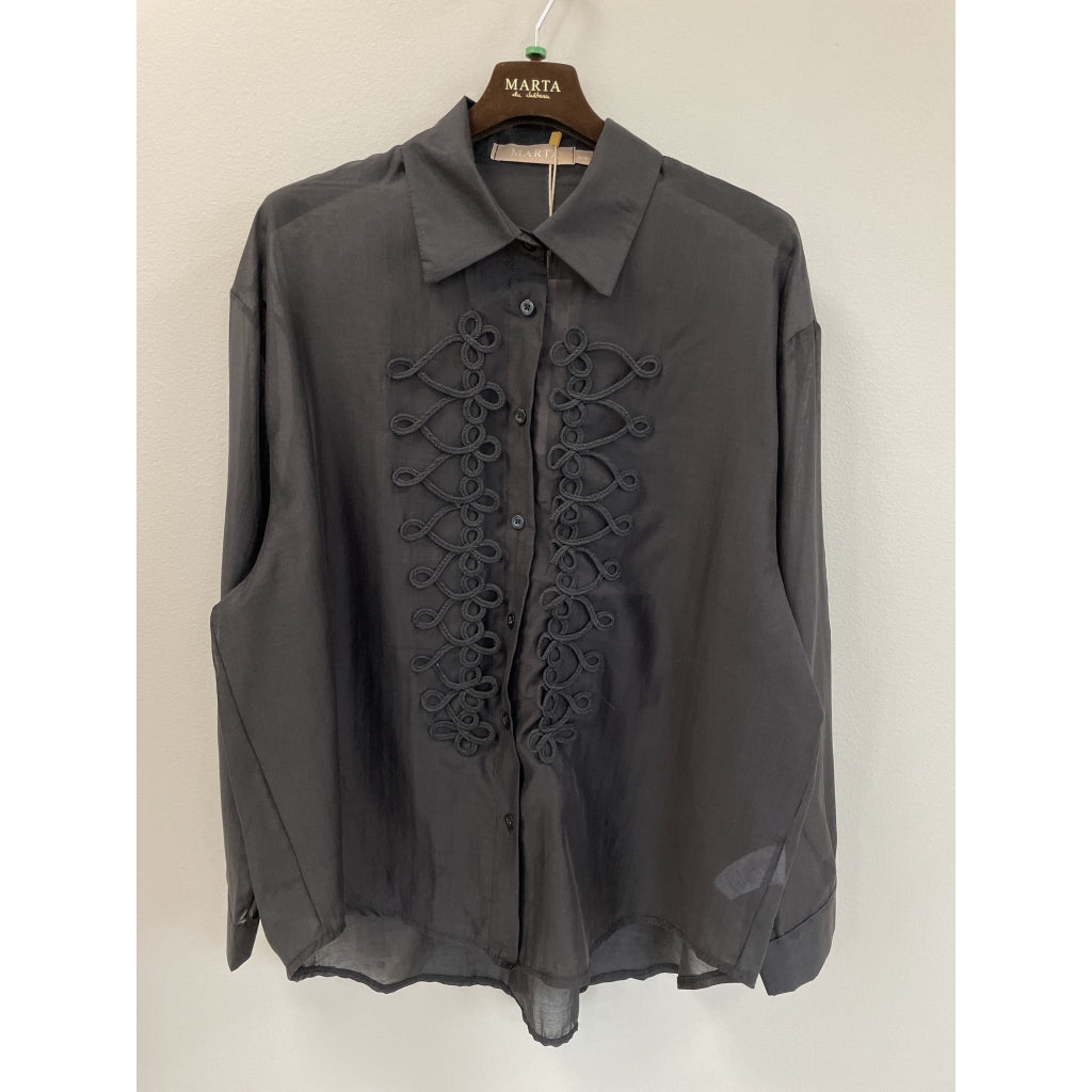 MARTA DU CHATEAU Marta du chateau Dam Skjorta MdcSecret 68974 Shirt Black