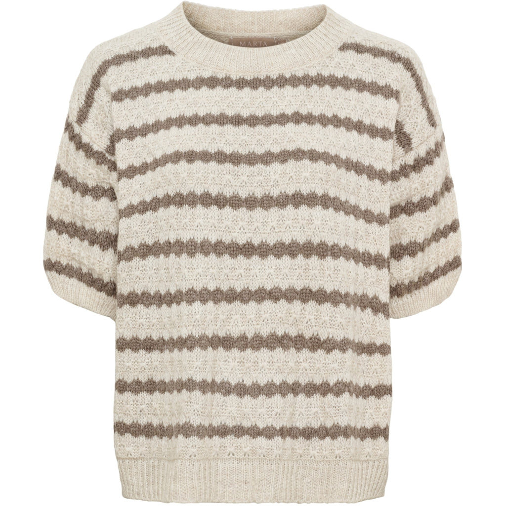 MARTA DU CHATEAU Marta du chateau Dam Stickad MdcNayeli 65029 Knit Beige