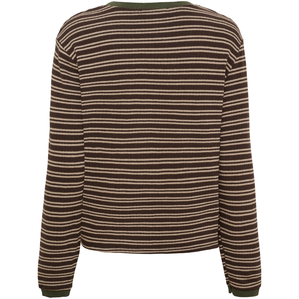MARTA DU CHATEAU Marta du chateau Dam Stickad tröja MdcAsolo 68975 Knit Moro/Kaki