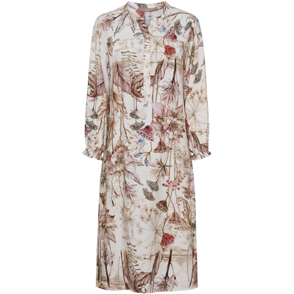 MARTA DU CHATEAU Marta du chateau dam KLÄNNING MdcAries 7684A Dress BeigeXPA5021