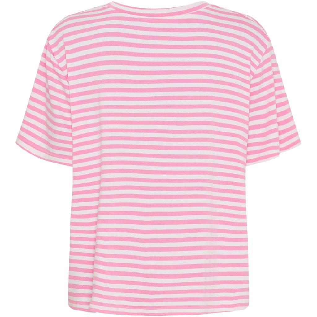 MARTA DU CHATEAU Marta du chateau dam T-shirt MdcEnrica 258036 T-shirt Bubblegum Stripe
