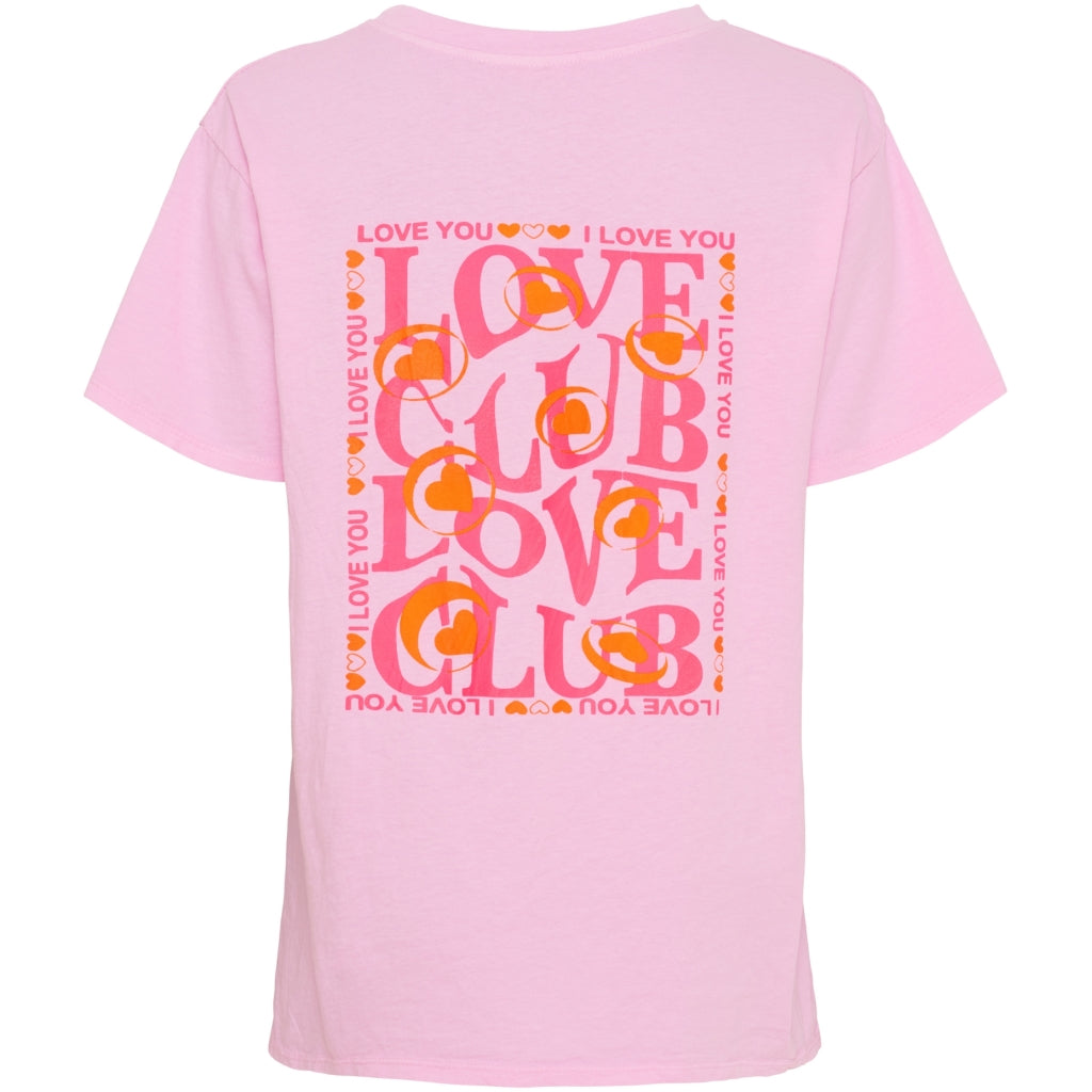 MARTA DU CHATEAU Marta du chateau dam T-shirt MdcInge -0532 T-shirt Rosa Baby/Pink Fluo CW