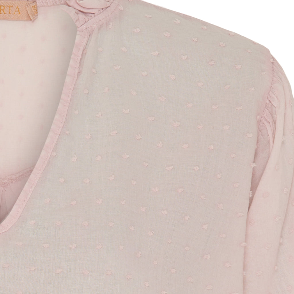 MARTA DU CHATEAU Marta du chateau dam blus 1471 Blouse Rosa2406