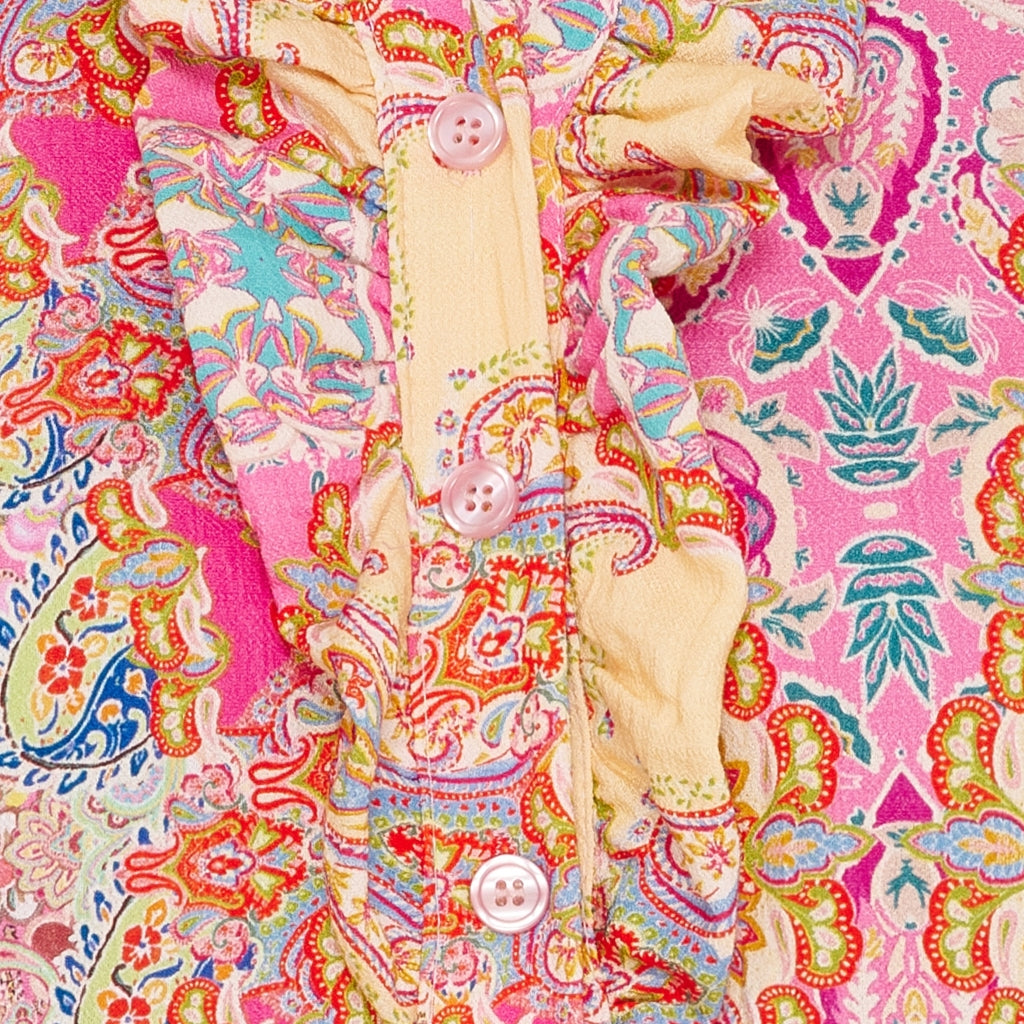 MARTA DU CHATEAU Marta du chateau dam blus MdcCharlie 6892 Shirt Fuxia3607tpf