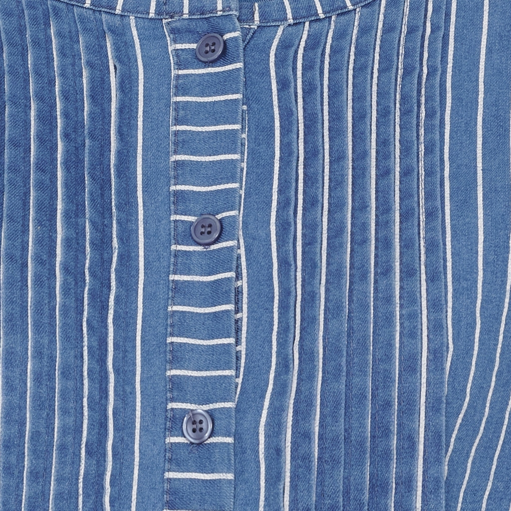 MARTA DU CHATEAU Marta du chateau dam blus MdcEulalie 258008 Shirt Medium Blue