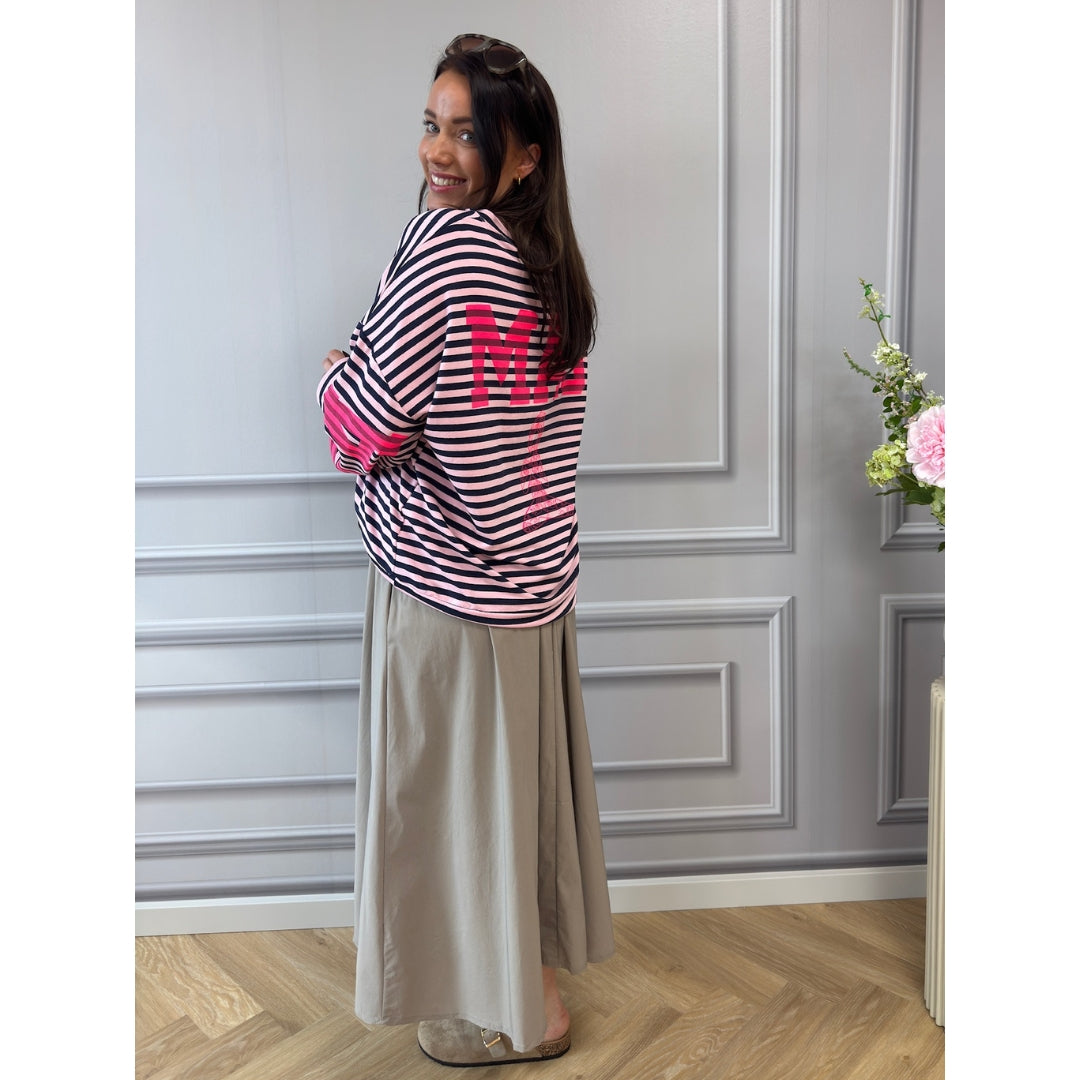 MARTA DU CHATEAU Marta du chateau dam blus MdcIsabeau 70843 Blouse Pink