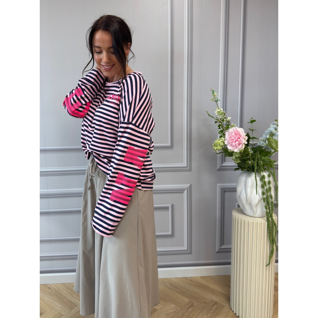 MARTA DU CHATEAU Marta du chateau dam blus MdcIsabeau 70843 Blouse Pink