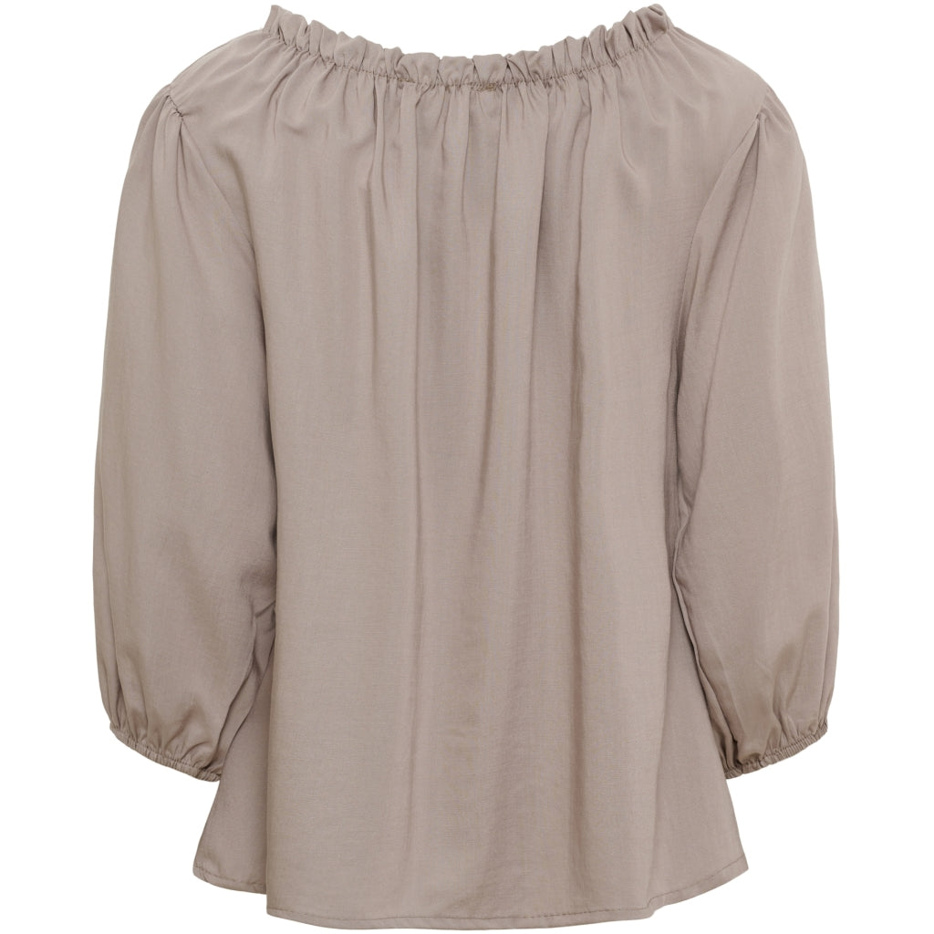 MARTA DU CHATEAU Marta du chateau dam blus MdcJuniper Blouse Fango