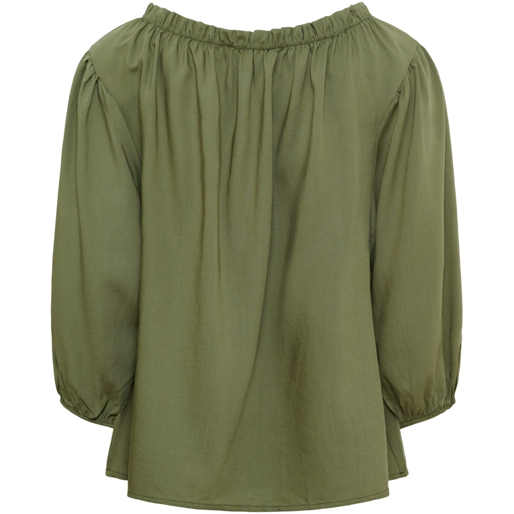 MARTA DU CHATEAU Marta du chateau dam blus MdcJuniper Blouse Military