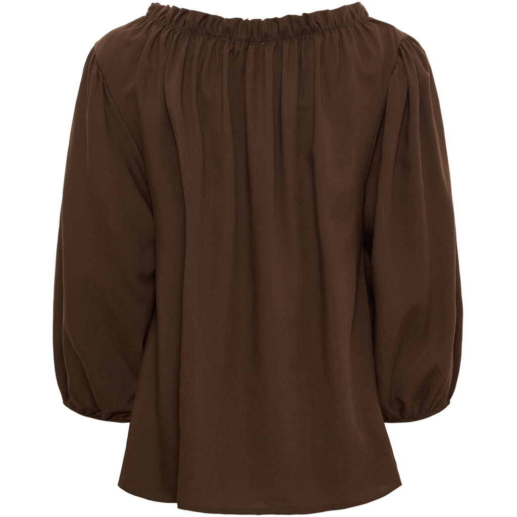 MARTA DU CHATEAU Marta du chateau dam blus MdcJuniper Blouse Moro
