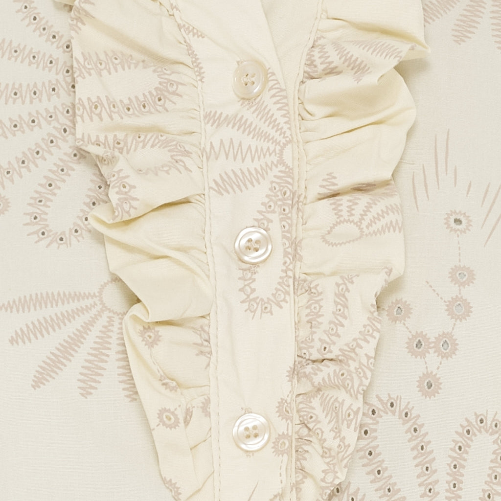 MARTA DU CHATEAU Marta du chateau dam blus MdcLinda 6317E Shirt Beige