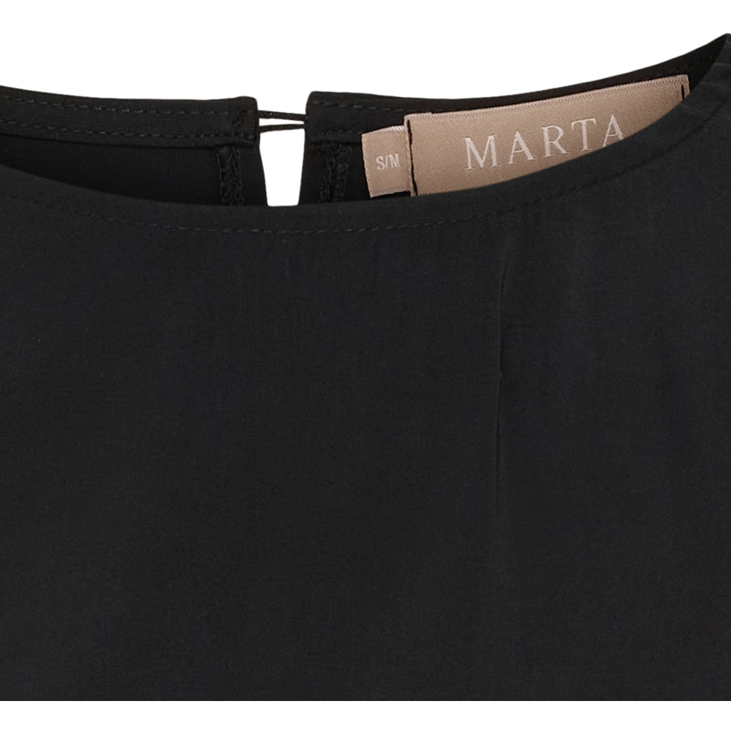 MARTA DU CHATEAU Marta du chateau dam blus MdcLoriane 38267 Blouse Black