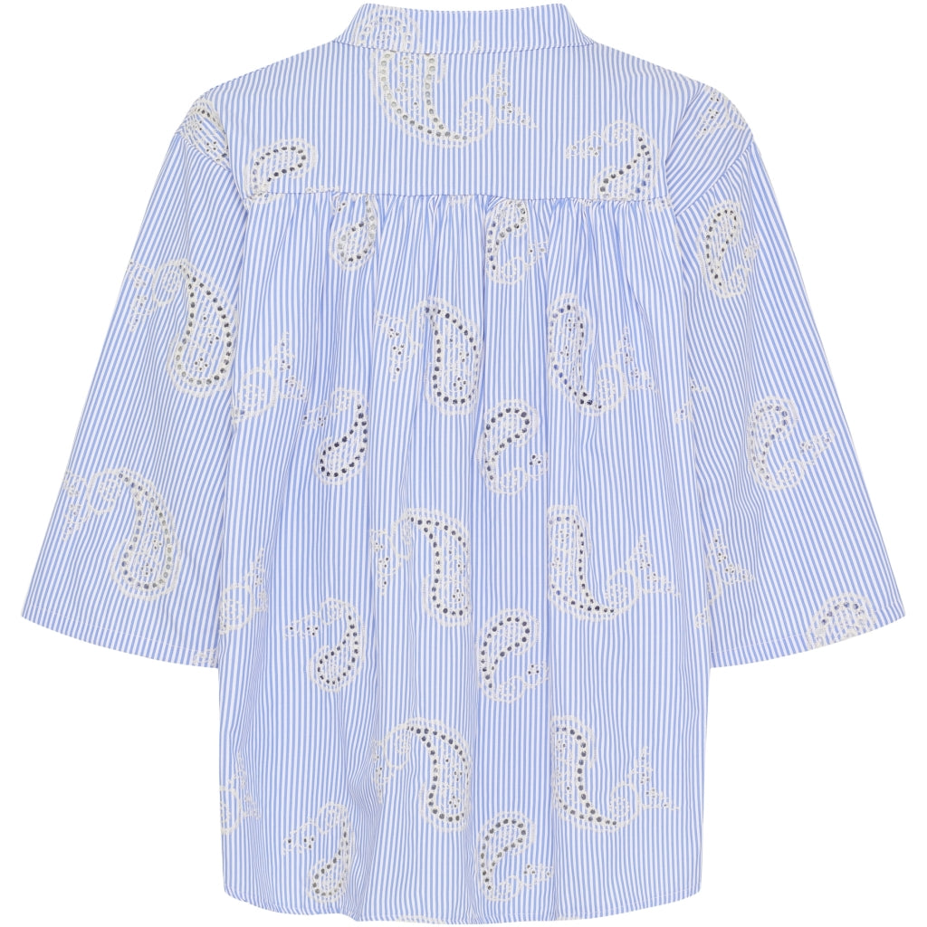 MARTA DU CHATEAU Marta du chateau dam blus MdcTilda 258293 Shirt Celeste