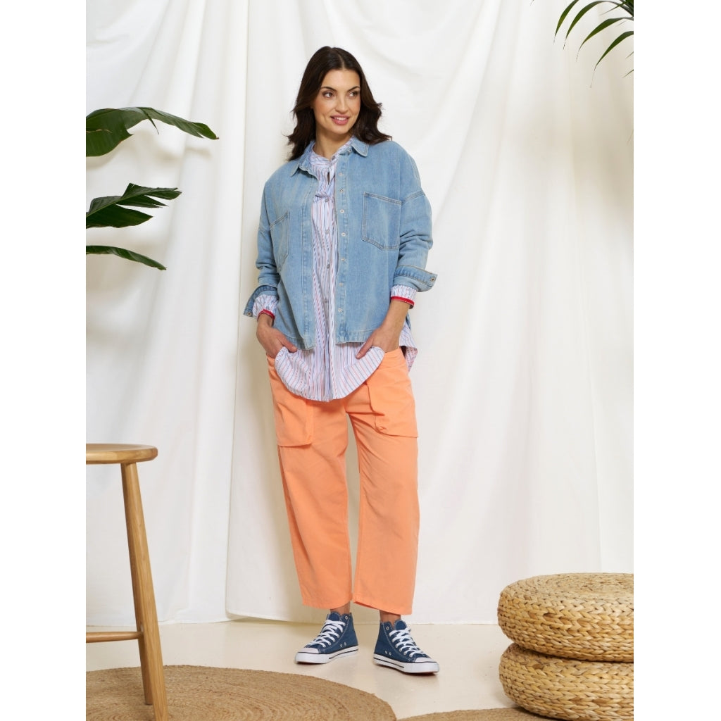 MARTA DU CHATEAU Marta du chateau dam byxor MdcFlorence 62786 Pant Salmone2194