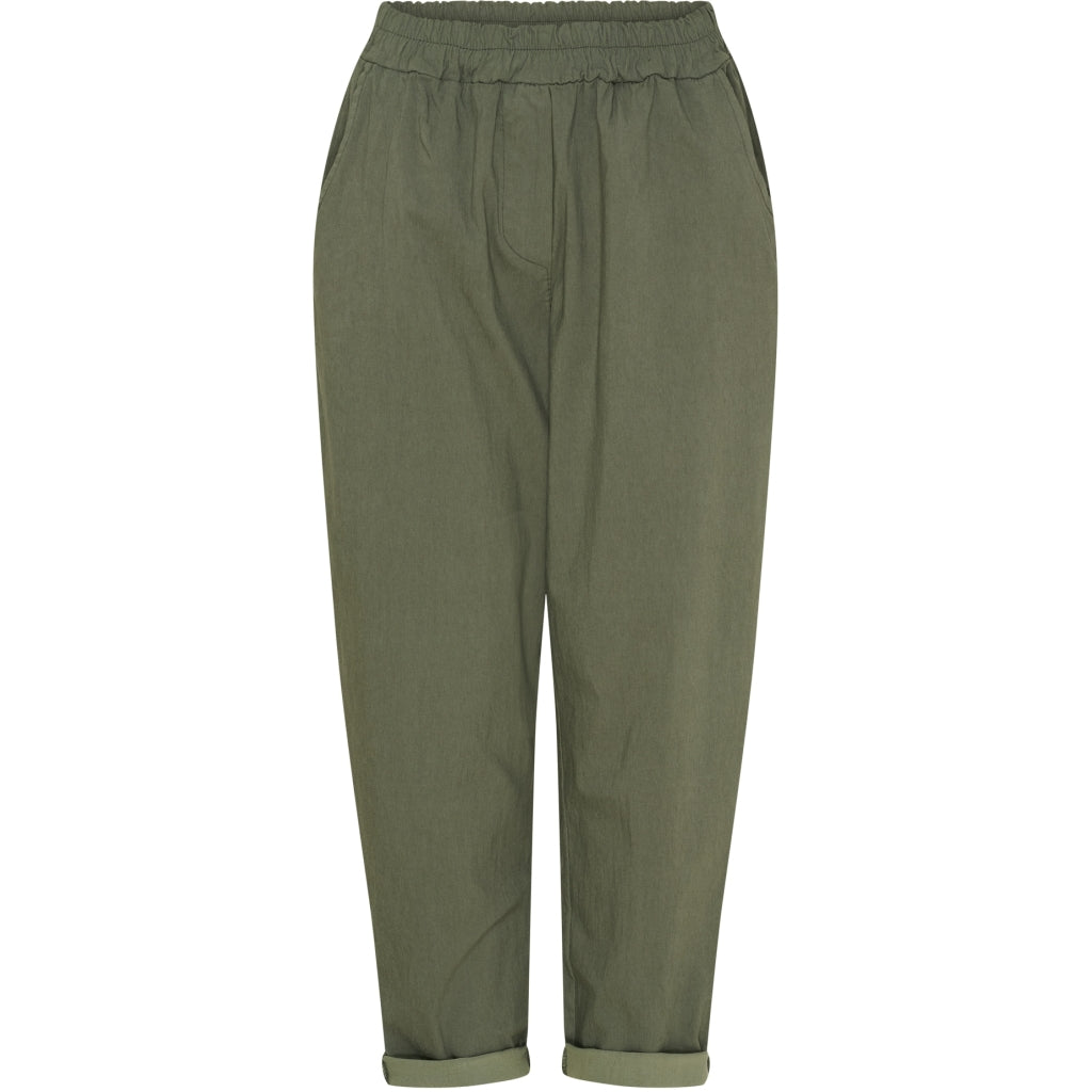 MARTA DU CHATEAU Marta du chateau dam byxor MdcRaffaella 8594 Pant Dark Khaki