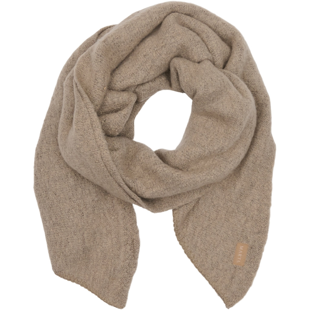 MARTA DU CHATEAU Marta du chateau dam halsduk 194007 Scarf Fango