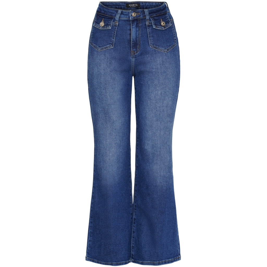 MARTA DU CHATEAU Marta du chateau dam jeans MdcIrene MDC199-8237 Jeans Blue Denim