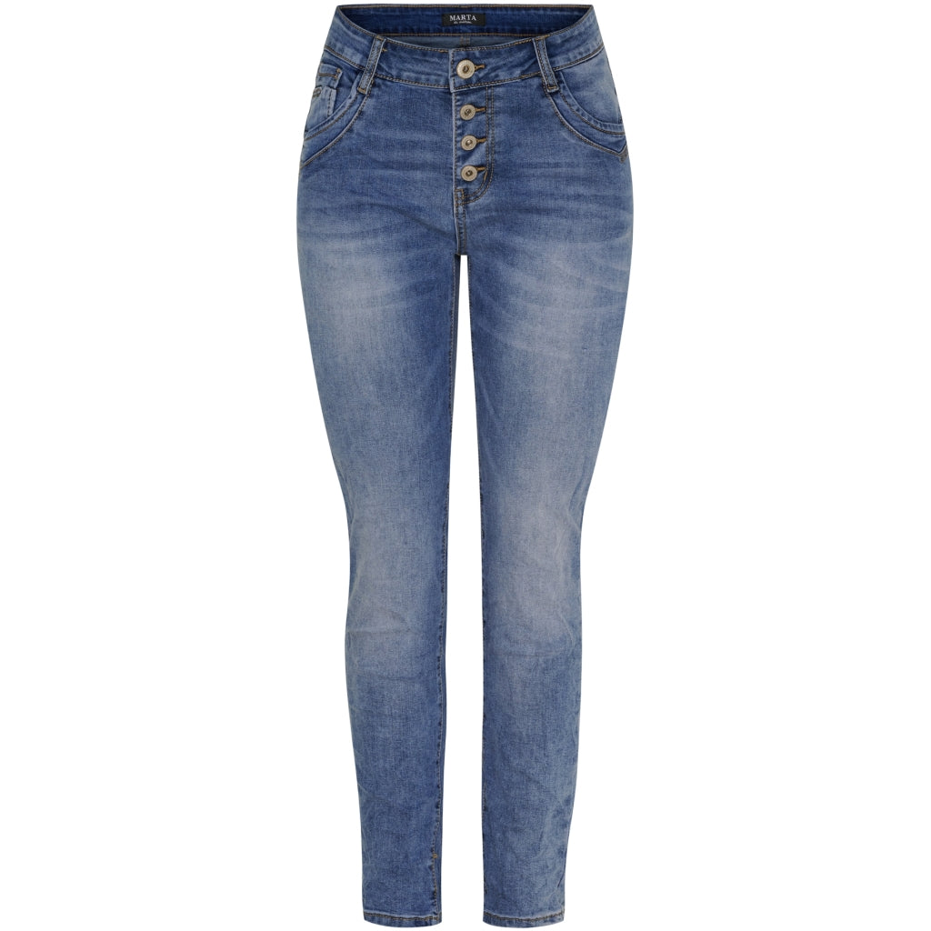 MARTA DU CHATEAU Marta du chateau dam jeans MdcSolene MDC202-2261 Jeans Blue Denim