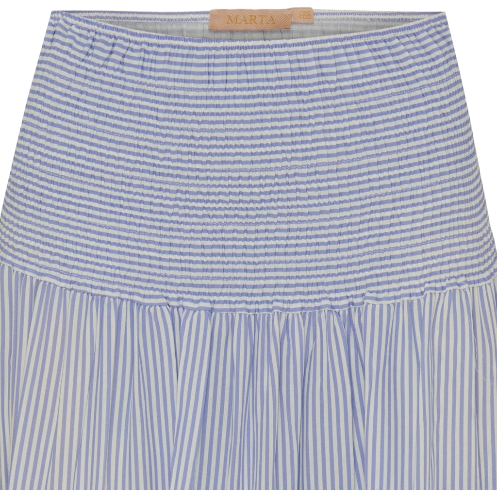 MARTA DU CHATEAU Marta du chateau dam kjol 5201 Skirt JeansStripe1487