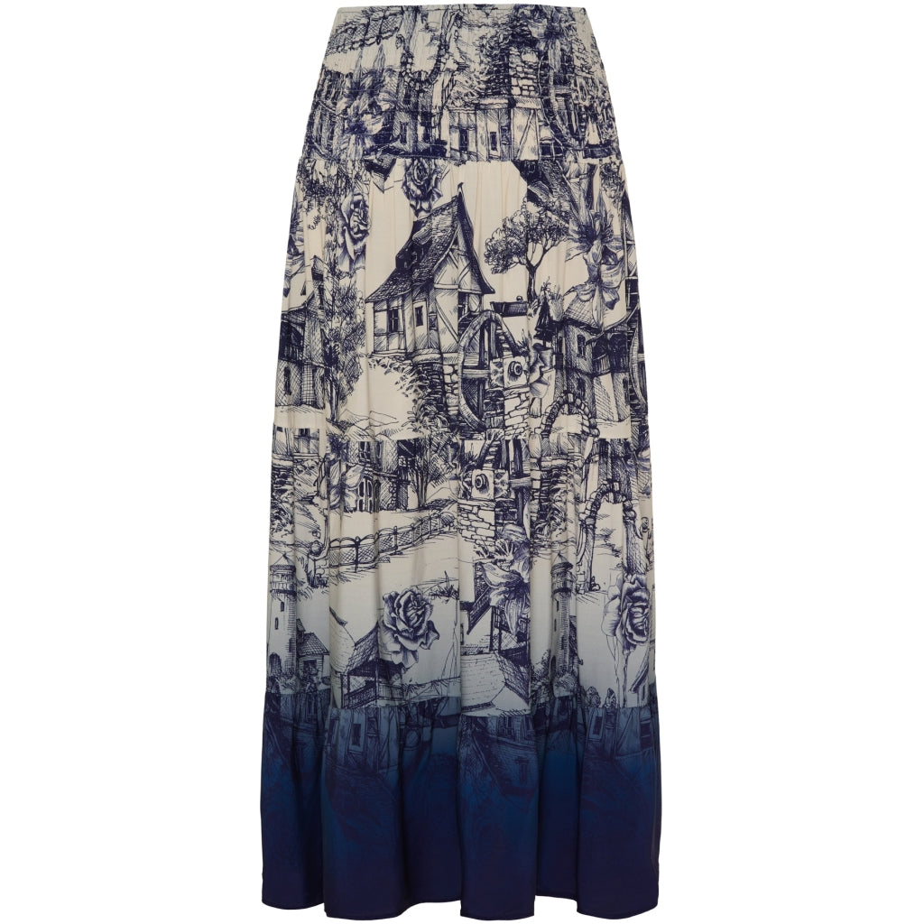 MARTA DU CHATEAU Marta du chateau dam kjol 5201 Skirt Navy1634